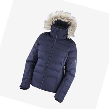 Chaquetas De Esquí Salomon STORMCOZY Mujer Azul Marino | MX 2413LIS